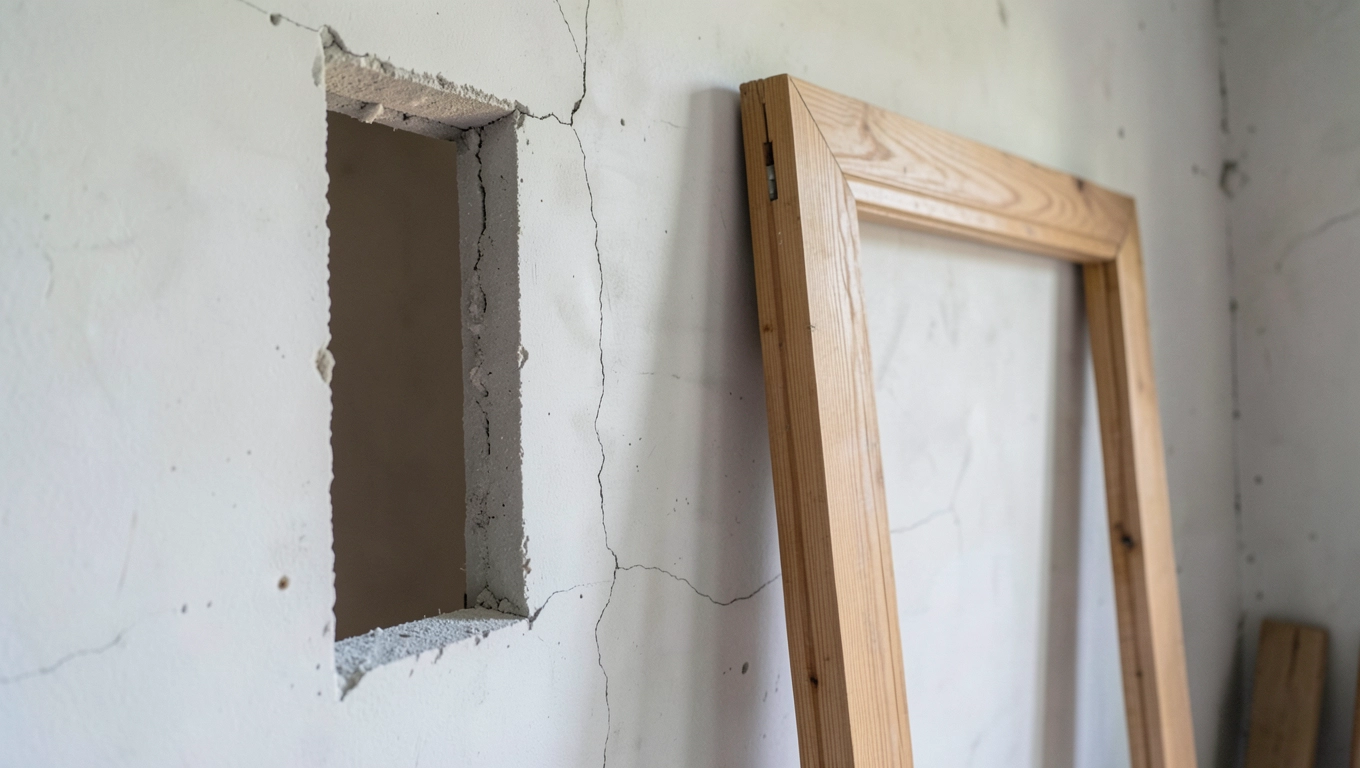 jaki wymiar otworu pod drzwi 70