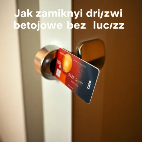Jak zamknąć drzwi pokojowe bez klucza