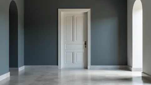 Jaki kolor drzwi do szarej podłogi